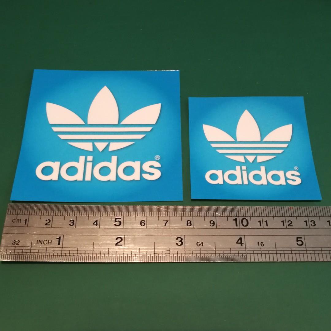 free stickers from adidas