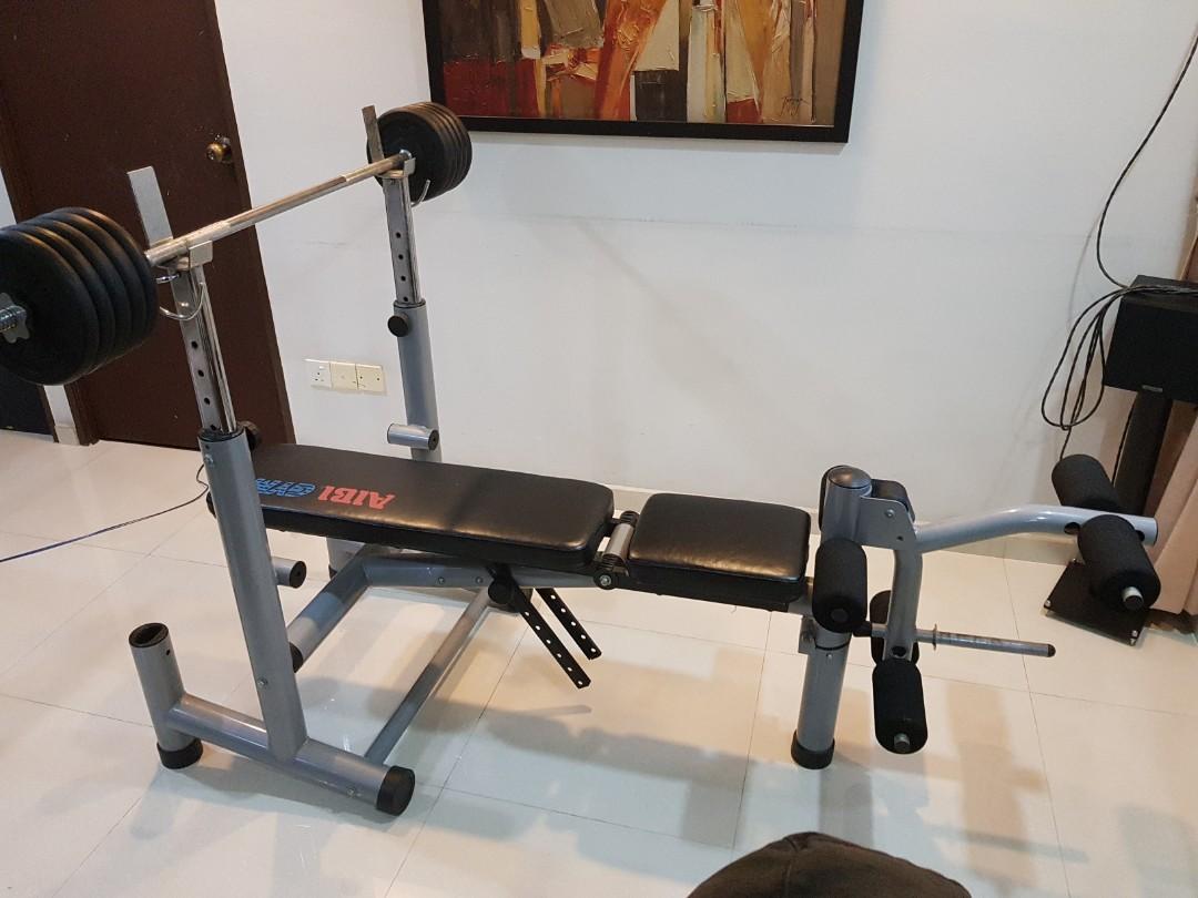 Aibi bench press sales