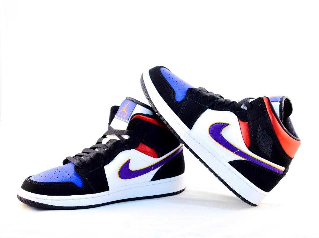 jordan retro 1 lakers top 3