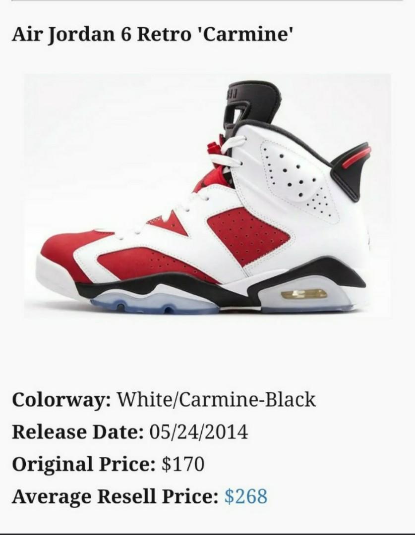 Carmine 6s store release date 2019