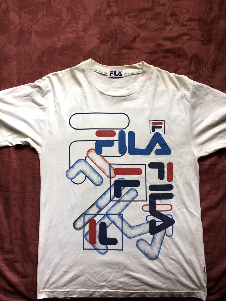 old school fila t shirt