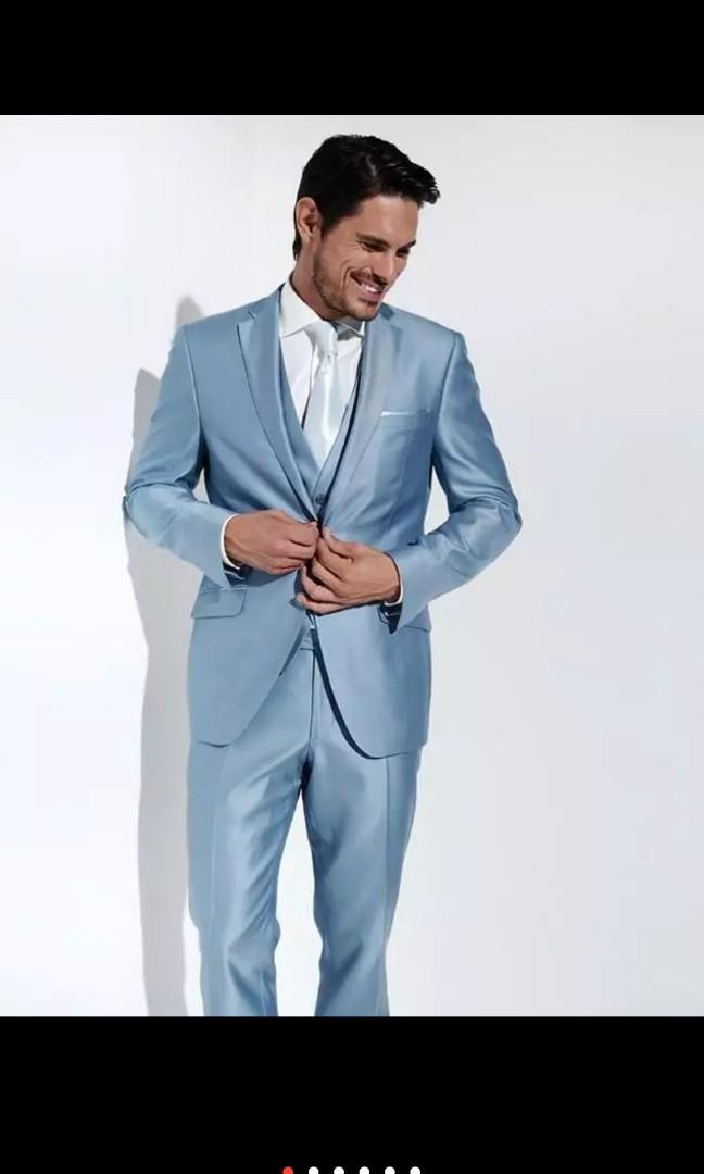 White and hotsell light blue tux