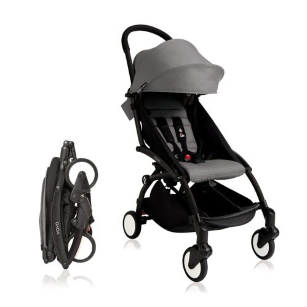 Babyzen yoyo+ grey and black, incl free safety bar, handle bar cover
