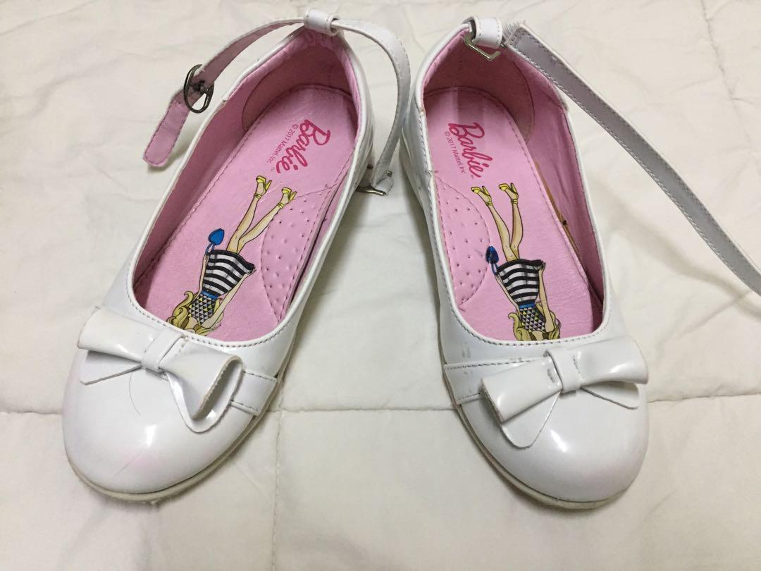 barbie white shoes
