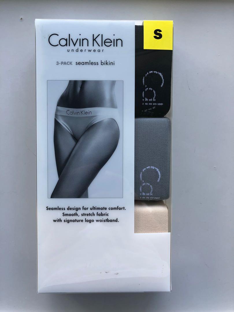 calvin klein underwear women's seamless bikini