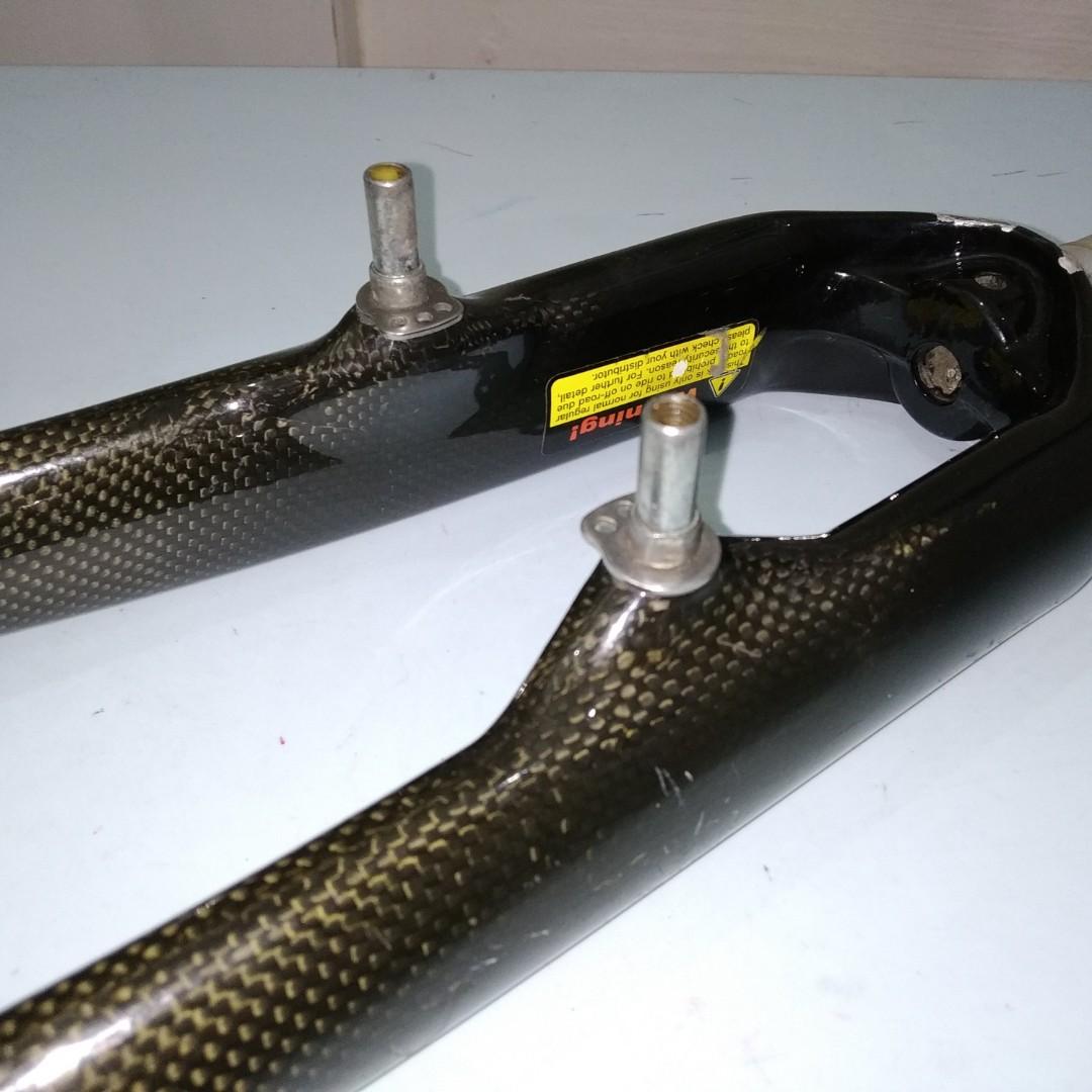 Carbon fork mtb store 26 v brake