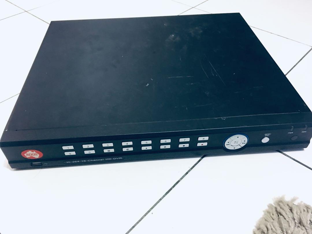 Cctv dvr decoder 16 channel, Furniture & Home Living, Security & Locks