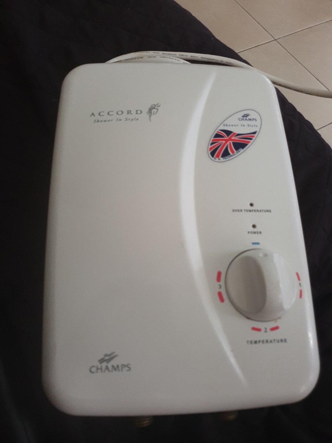 Champs Shower heater, TV & Home Appliances, Water Heater & Instant