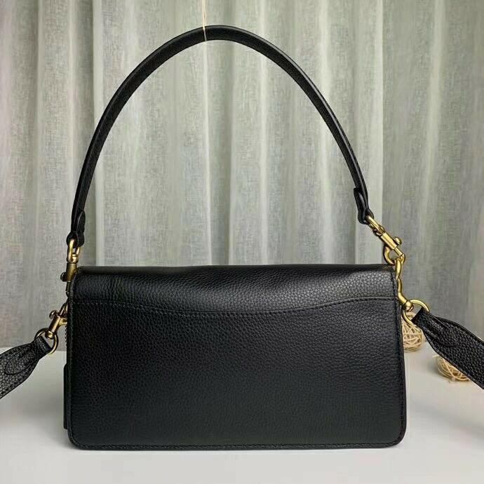 COACH 73995 TABBY SHOULDER BAG 26 in PEBBLE LEATHER, Women's Fashion