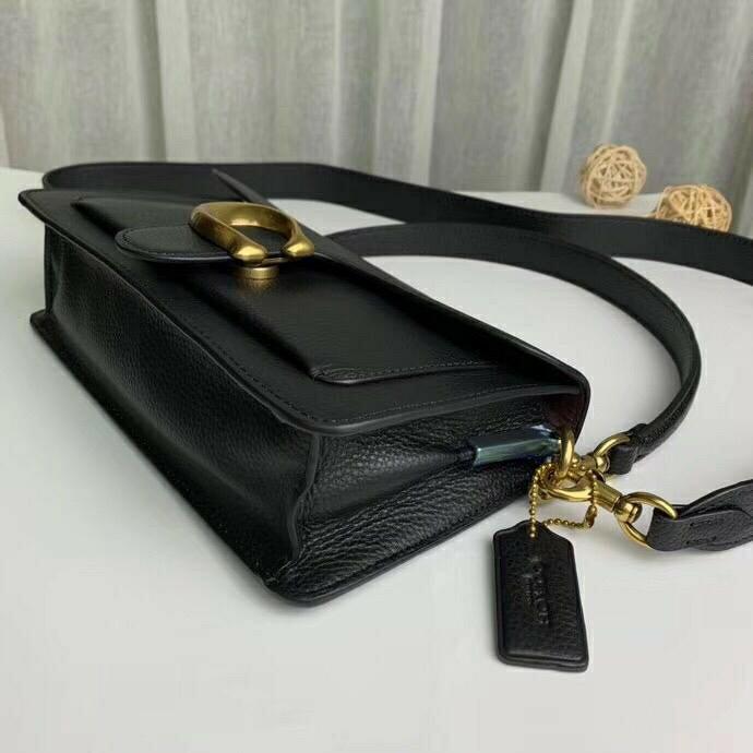 COACH 73995 TABBY SHOULDER BAG 26 in PEBBLE LEATHER, Women's Fashion