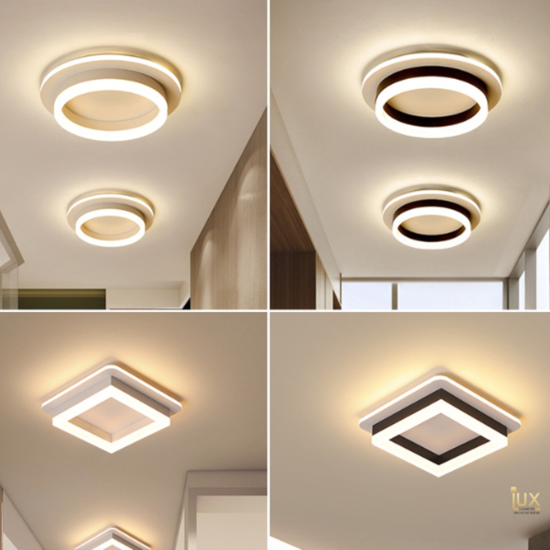 Contemporary Halo Led Ceiling Light