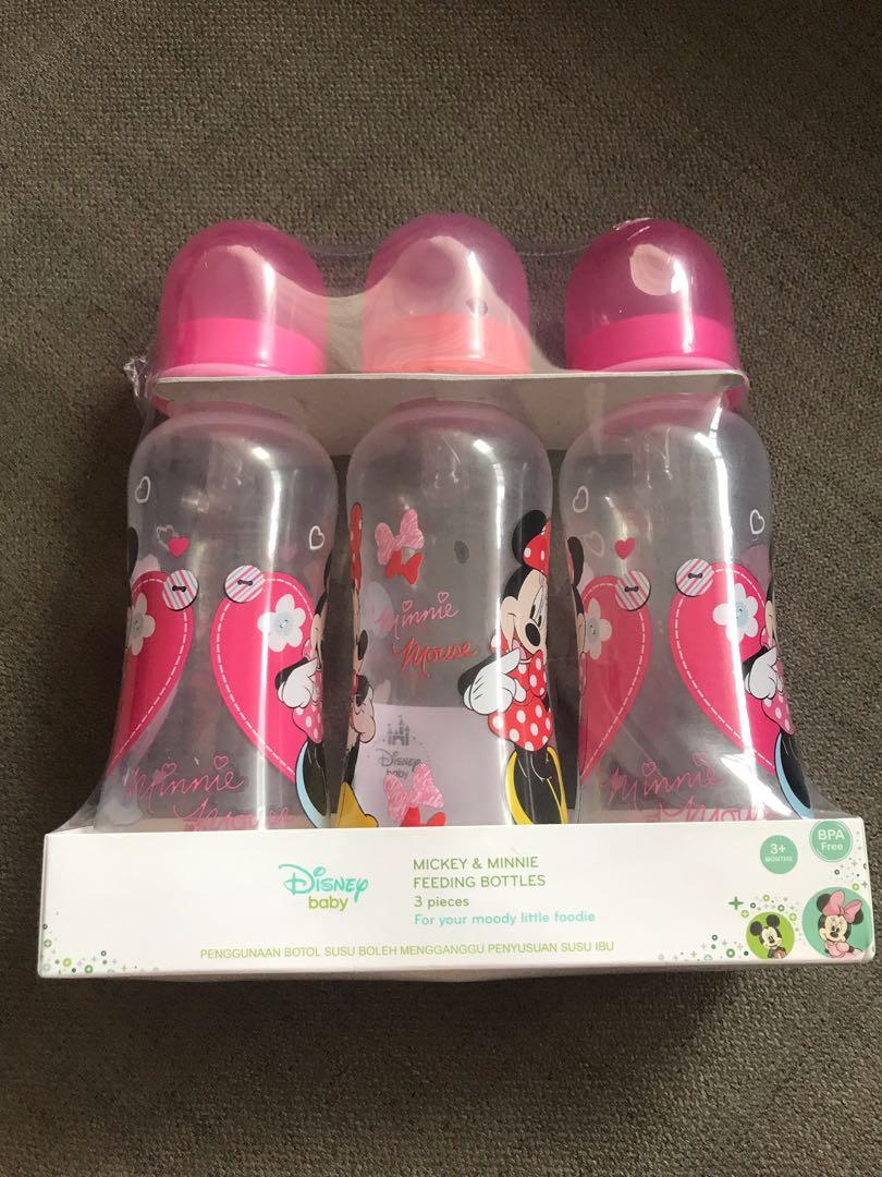 Disney Baby Milk Bottles Babies Kids Nursing Feeding Breastfeeding Bottle Feeding On Carousell