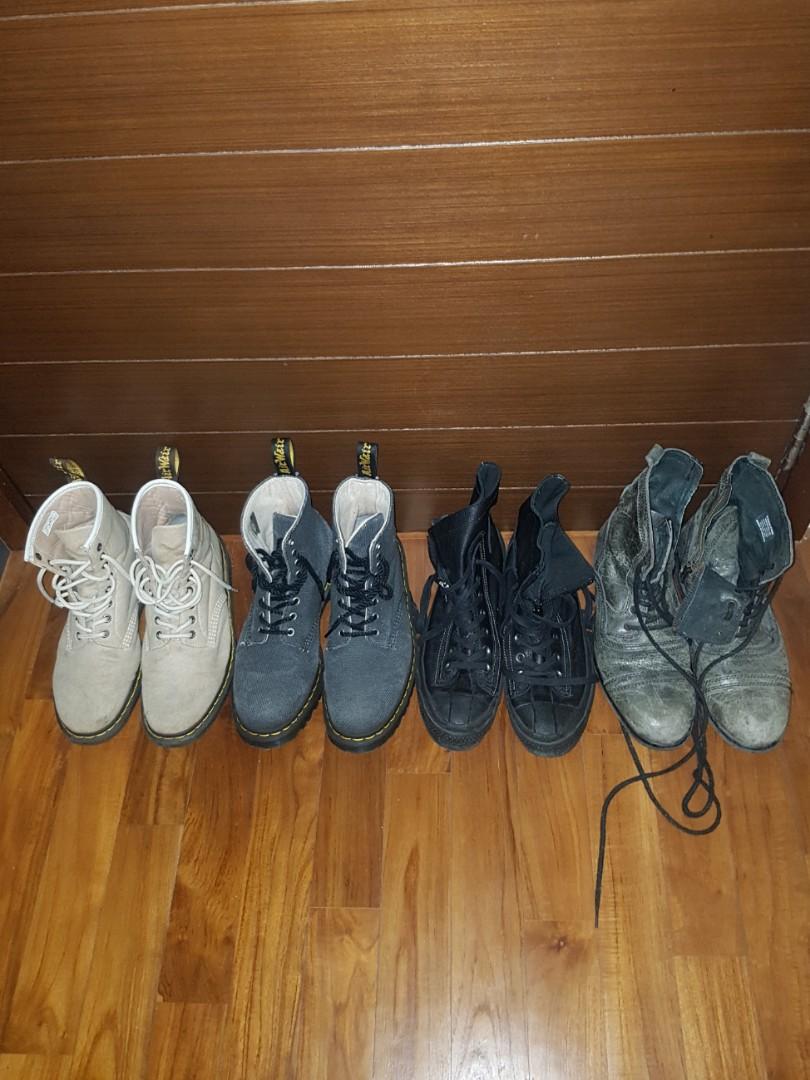 Dr. Martens / Converse / Steve Madden Boots, Men's Fashion, Footwear