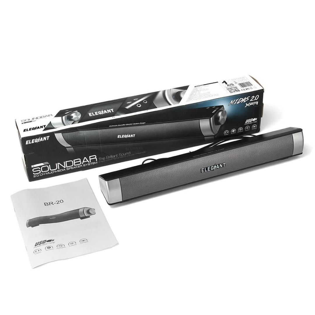 Elegiant midas 2.0 soundbar 2025