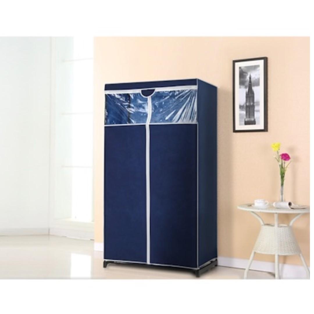 Fabric Zip Up Clothes Closet Furniture Shelves Drawers On