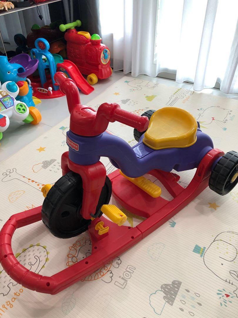 Fisher Price Rock and Roll Trike, Babies & Kids, Infant Playtime on