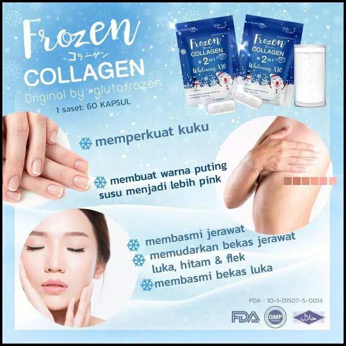 Cara minum frozen collagen yang benar