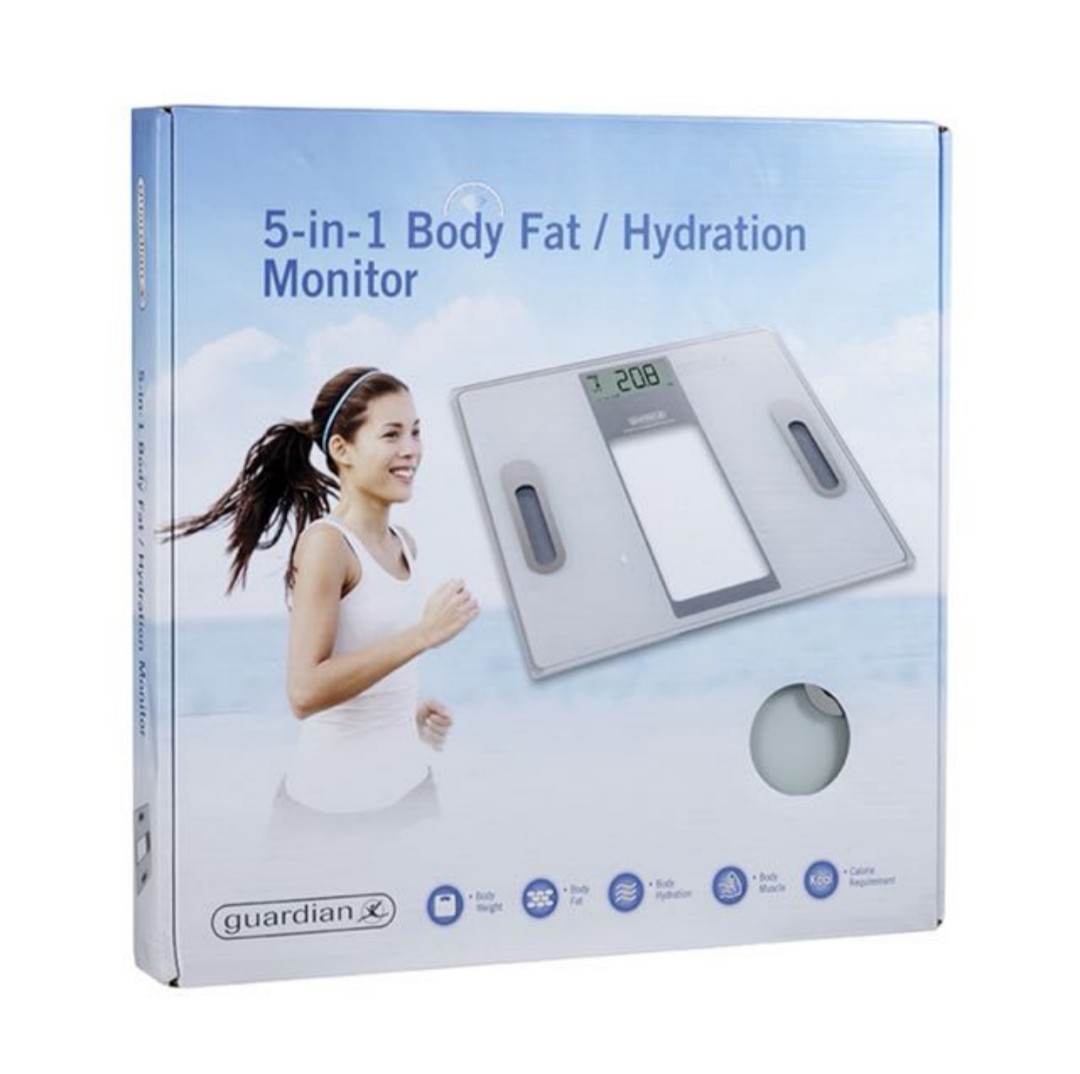 Guardian 5in1 Body Fat/Hydration Weighting Scale/Monitor, Beauty