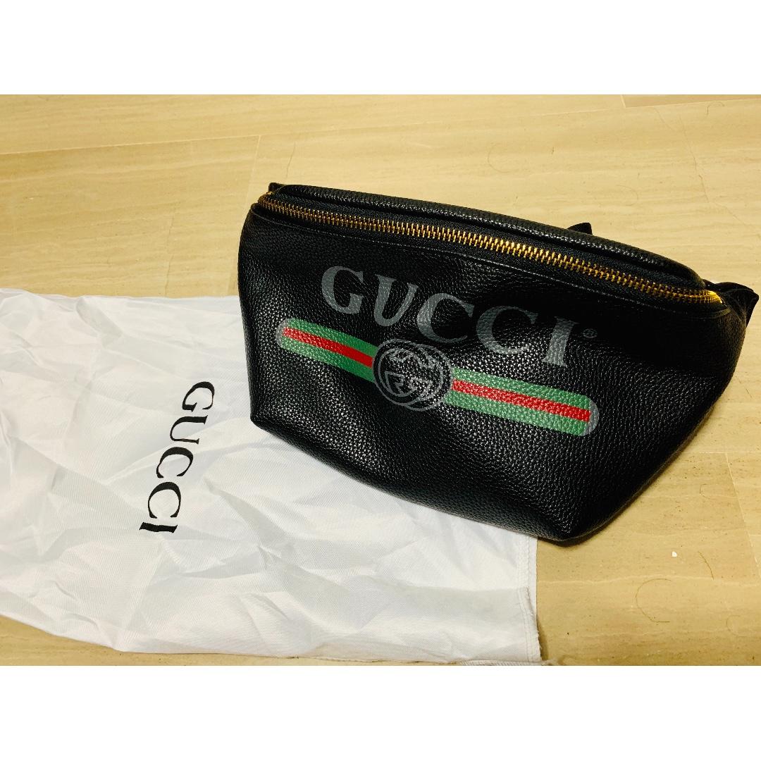 Gucci sling pouch best sale