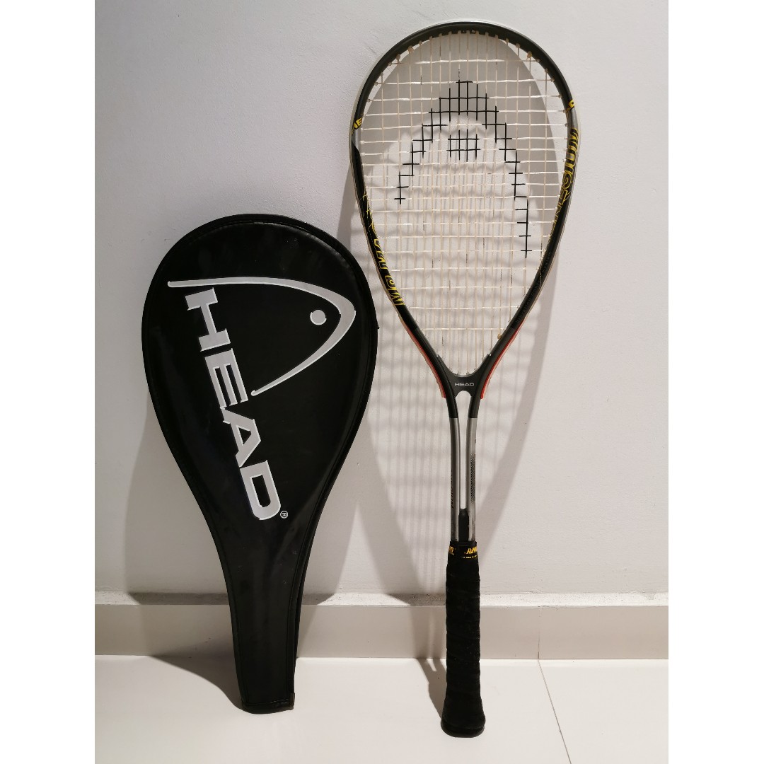 Head Mg Magnesium MG 200 Carbon 3000 Squash Racket with cover