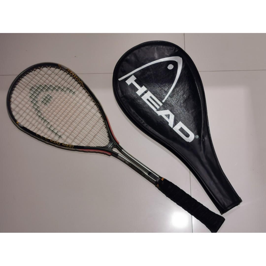 Head Mg Magnesium MG 200 Carbon 3000 Squash Racket with cover