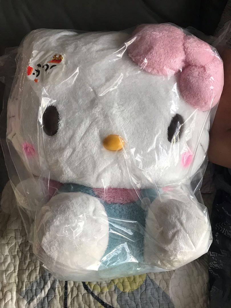 hello kitty soft toy large
