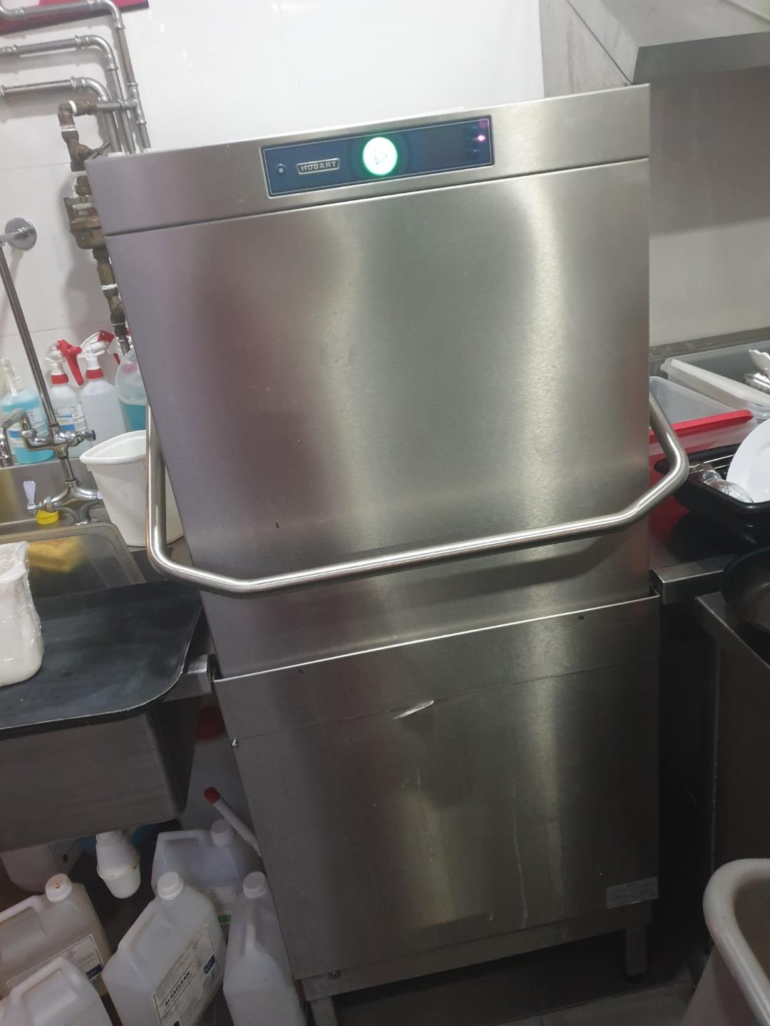 professional kitchen dishwasher