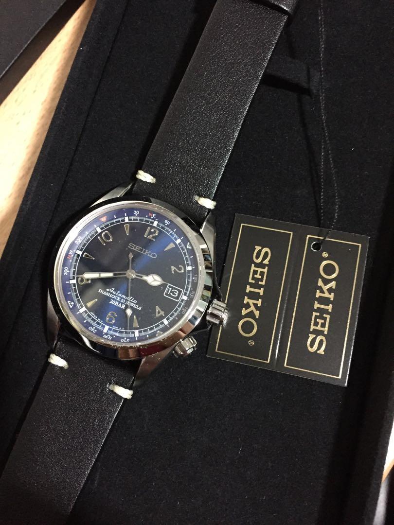 Hodinkee Seiko Alpinist blue . only limited edition SPB089, Mobile  Phones & Gadgets, Wearables & Smart Watches on Carousell