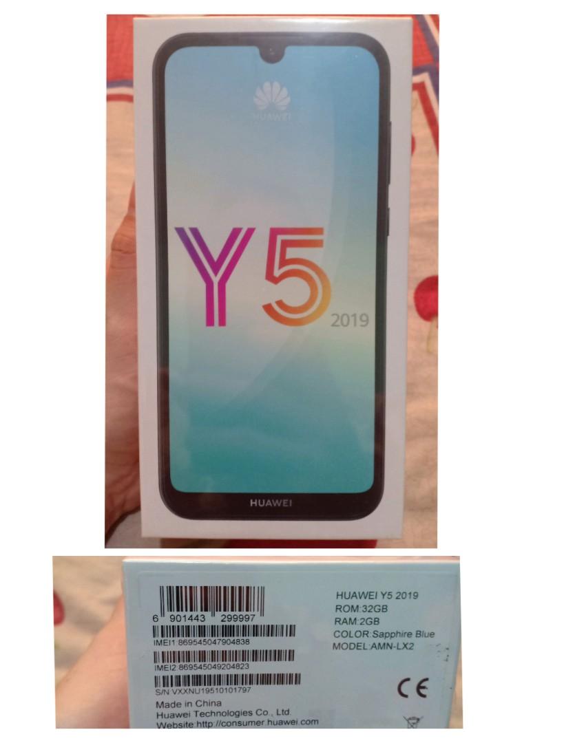 huawei y5 2019 sealed brandnew