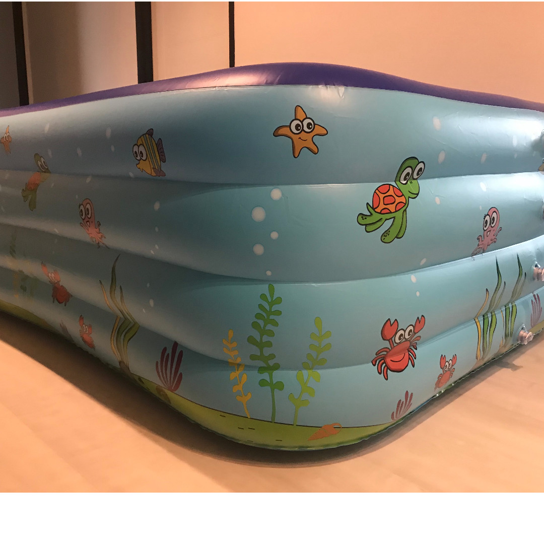 inflatable pool baby playpen