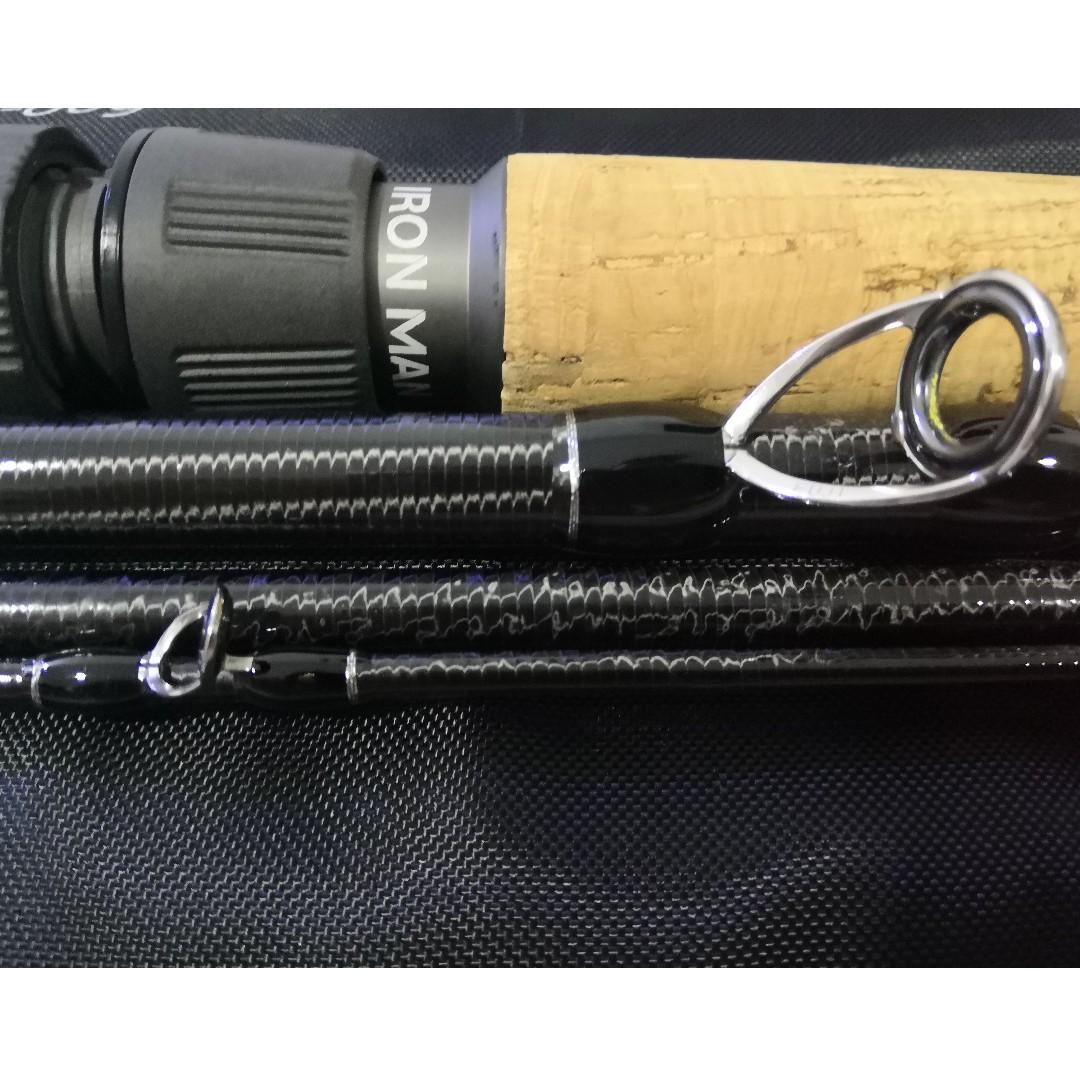 1 tige d'appât télescopique 51 M en fibre de carbone pôle de mer 1