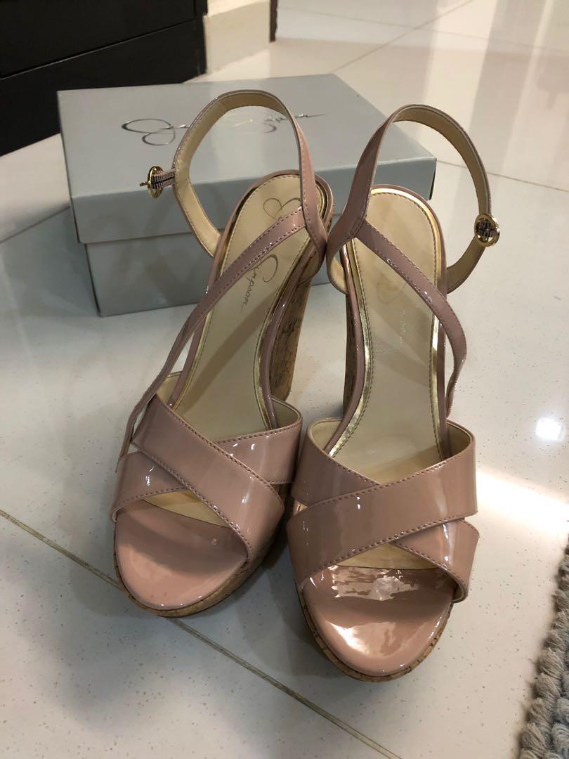 Jessica simpson nude sandals clearance