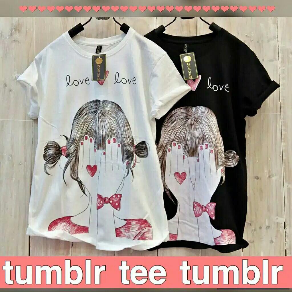 Kaos Tumblr T Wanita Fesyen Wanita Pakaian Wanita Atasan Di Carousell