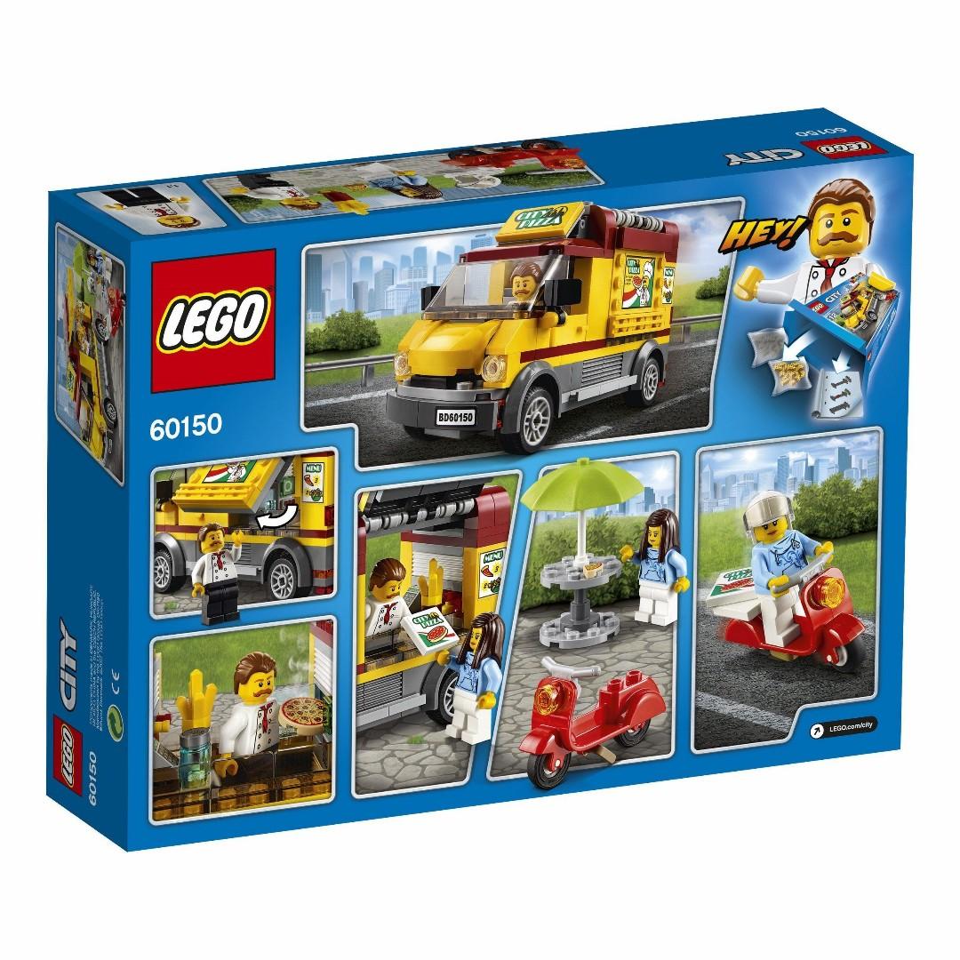 pizza lego truck