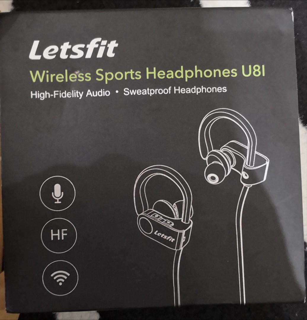 Letsfit wireless headphones sale u81