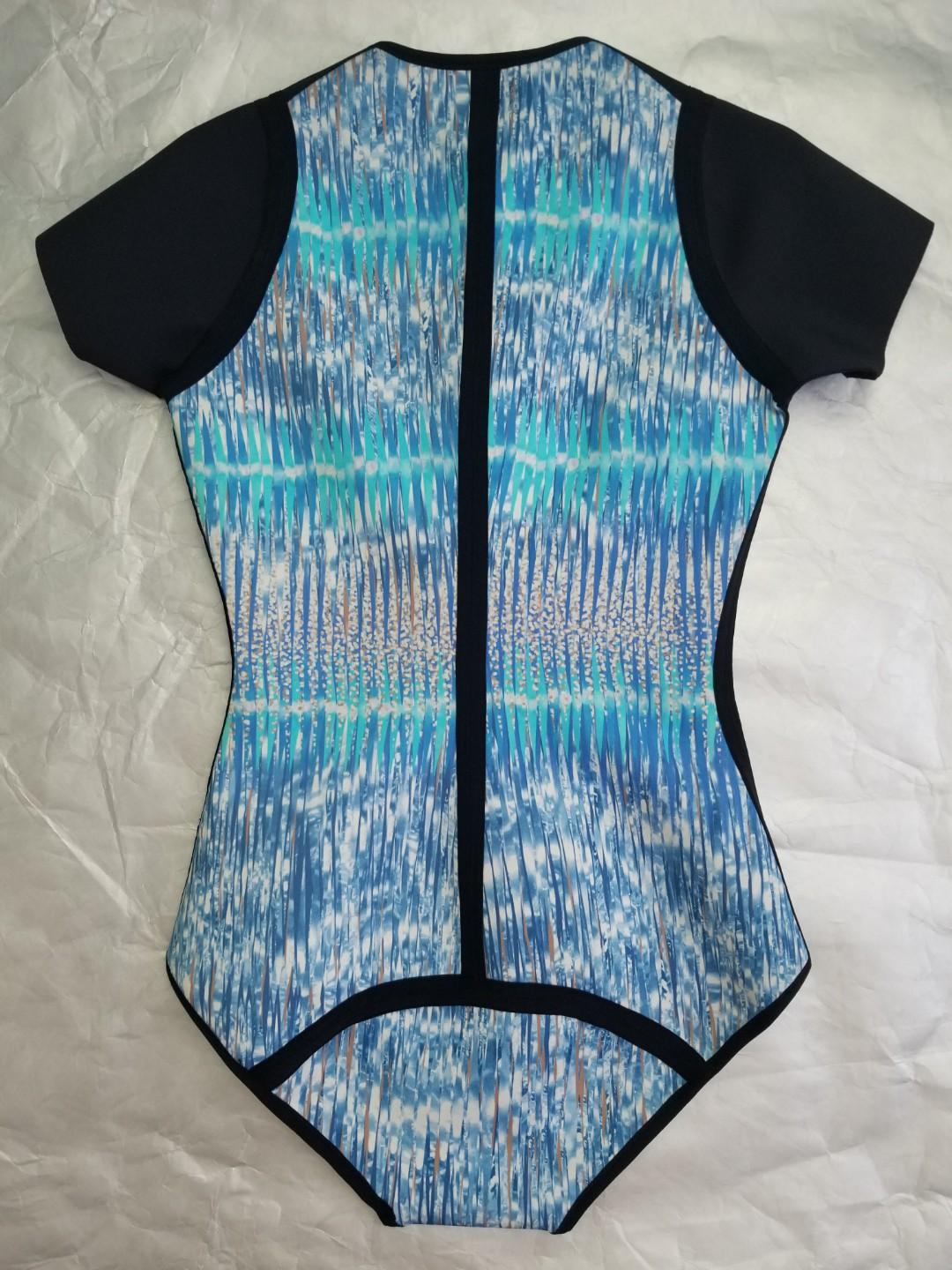 aqua blue swimwear