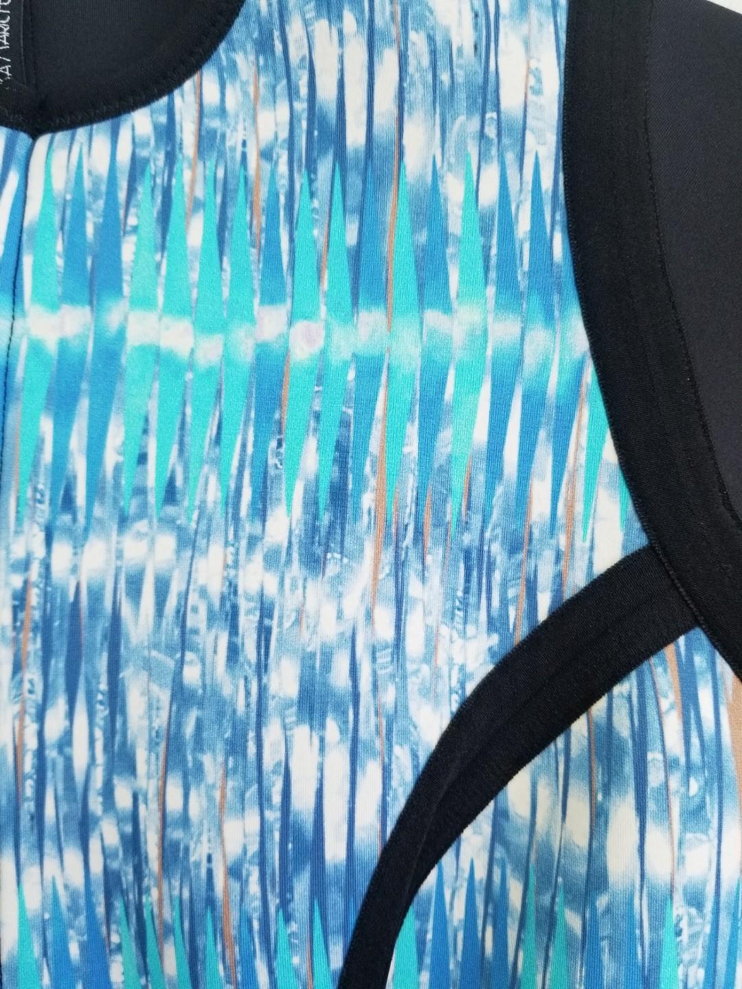aqua blue swimwear