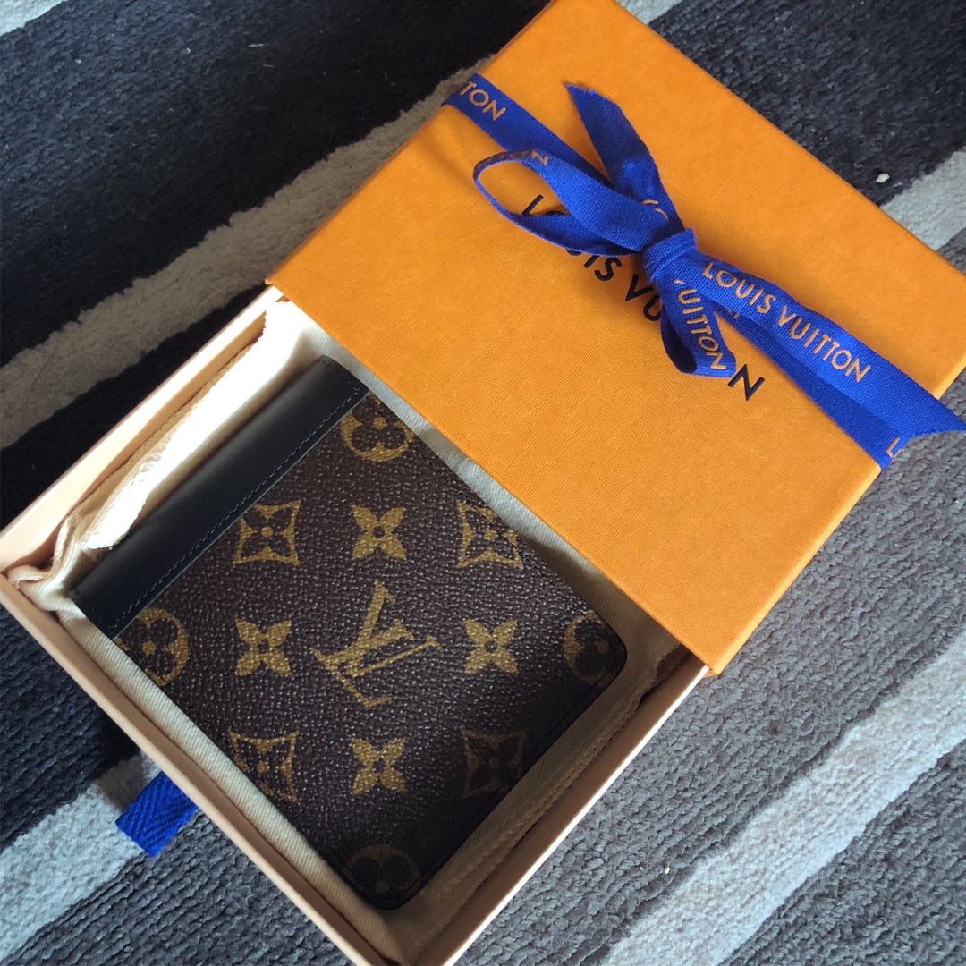 LOUIS VUITTON **GASPAR M.MACASSAR men wallet, Men's Fashion, Watches &  Accessories, Wallets & Card Holders on Carousell