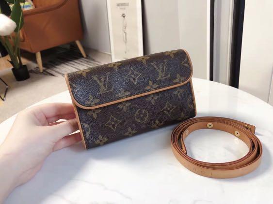 Monogram 'Florentine' Belt Bag, Authentic & Vintage