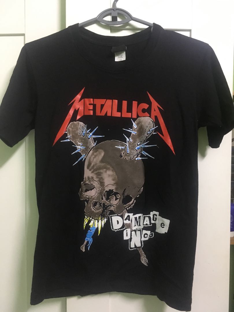 metallica damage inc t shirt