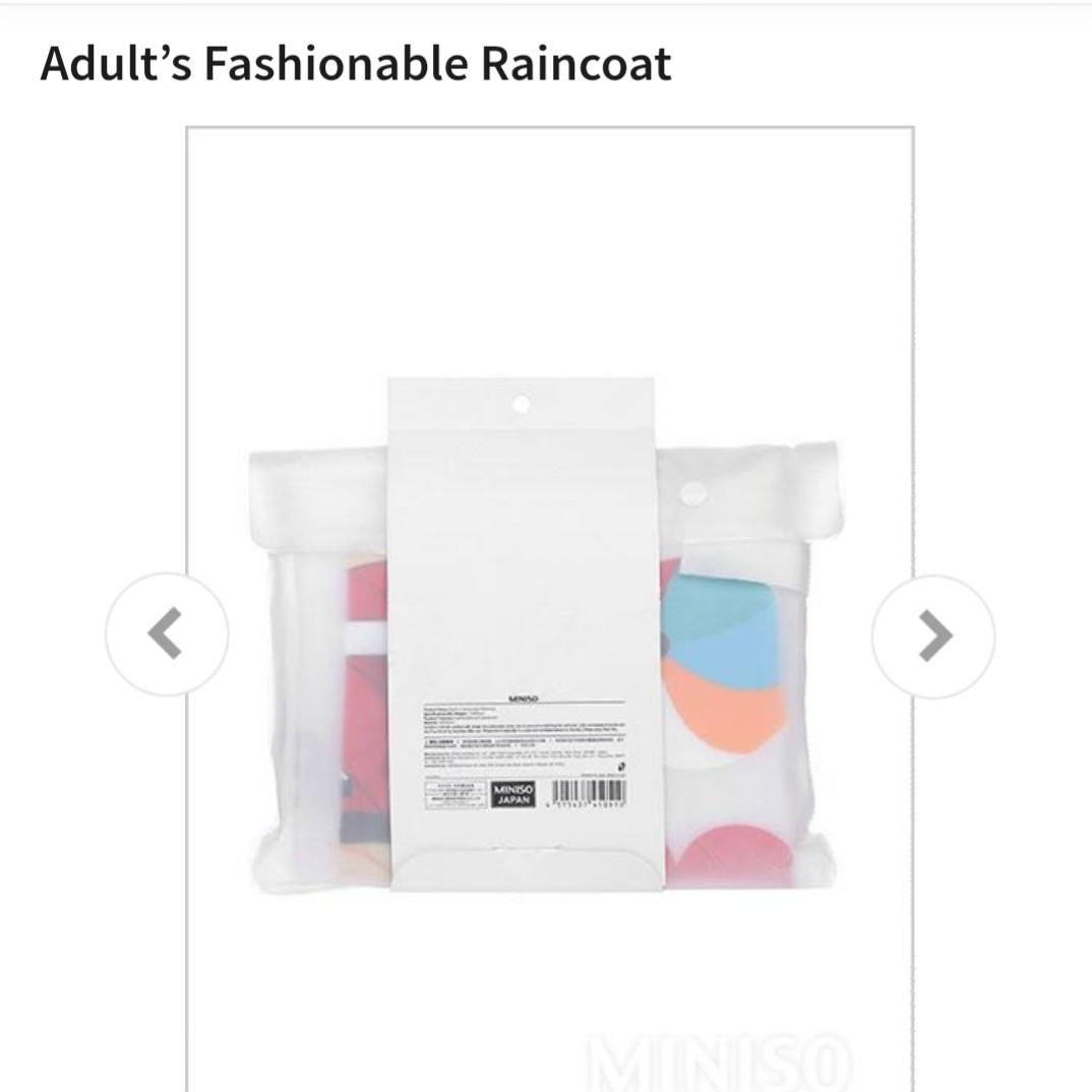 Raincoat miniso on sale
