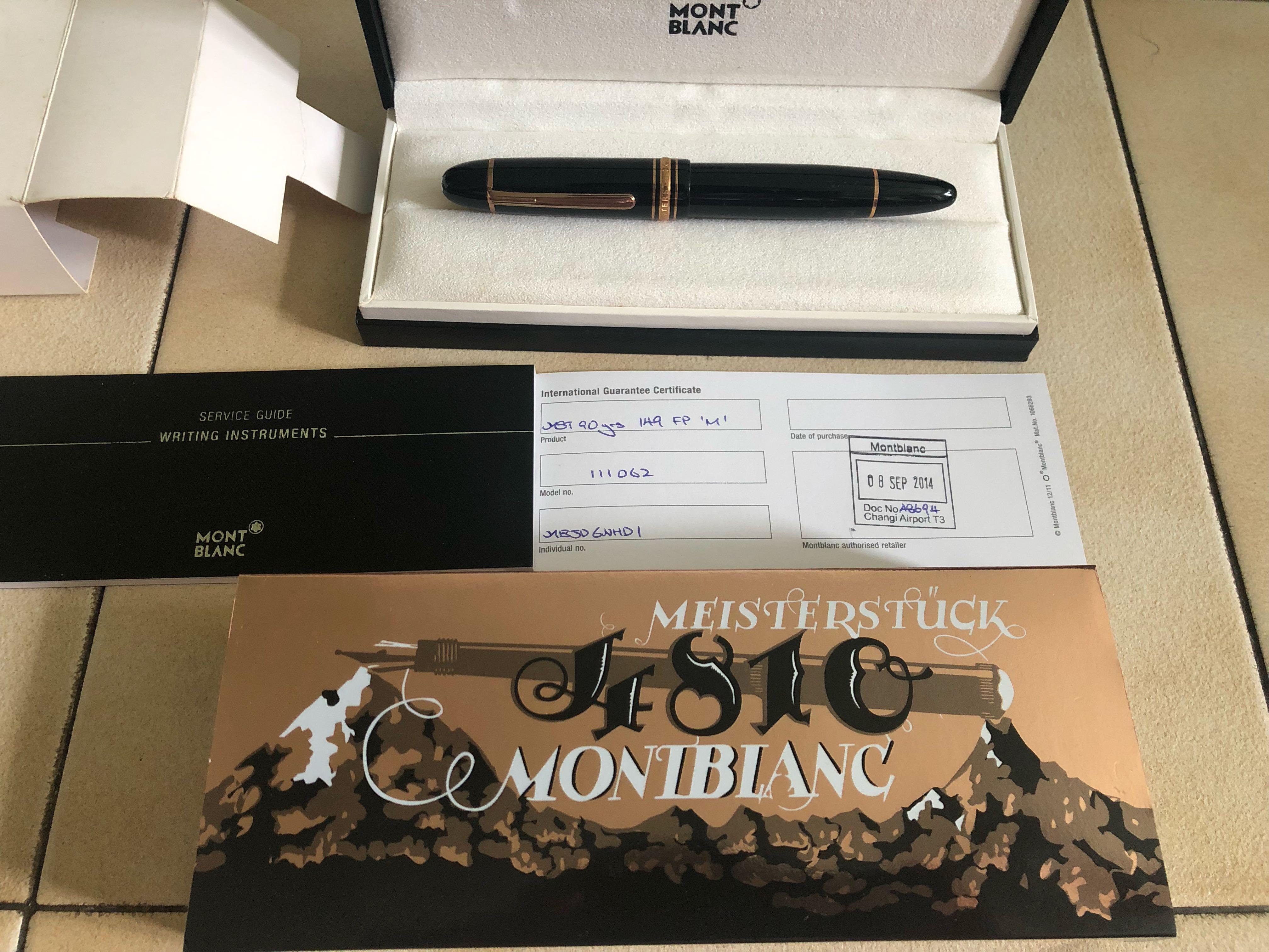 Montblanc 149 90th anniversary hotsell