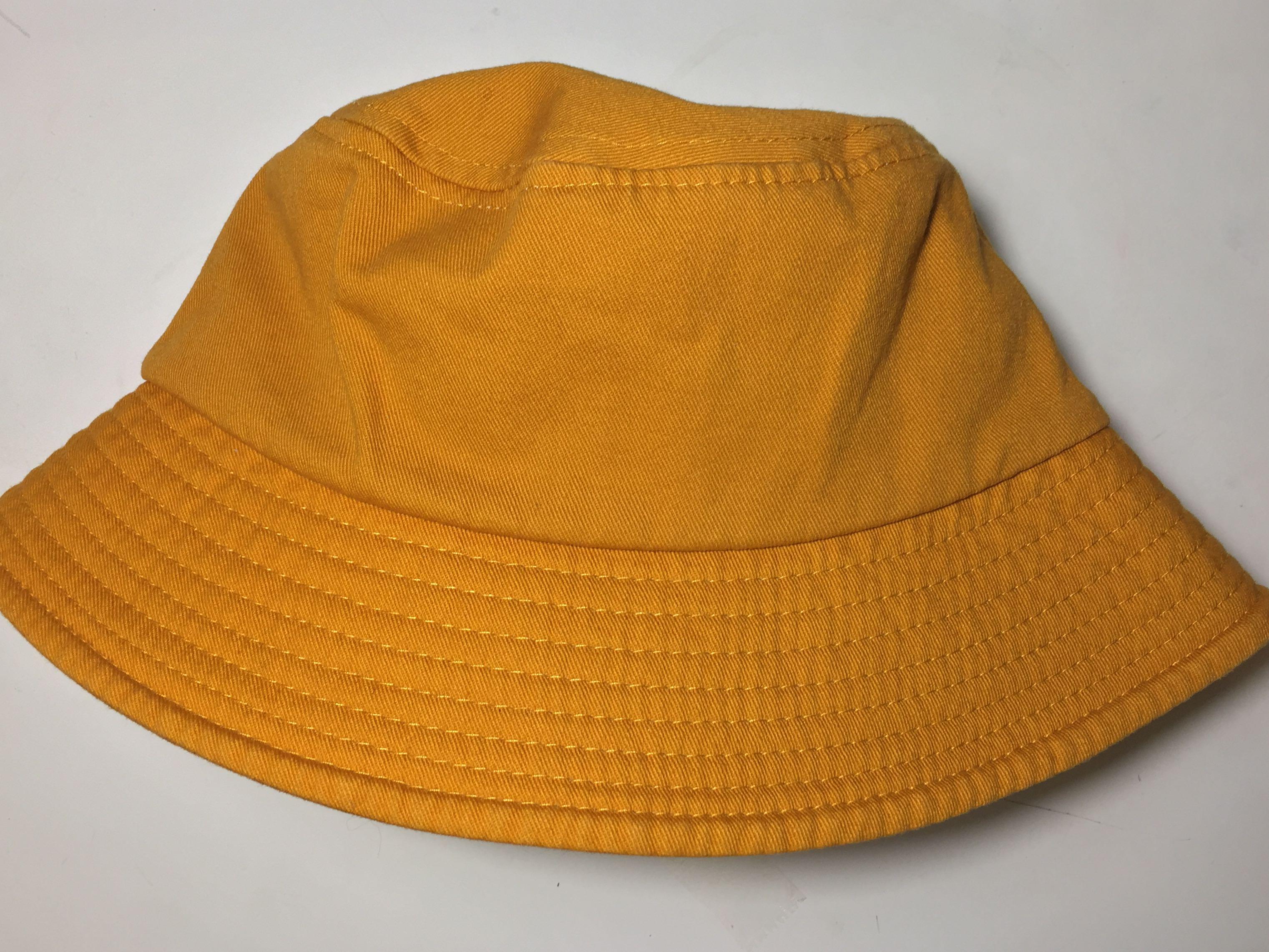 mustard yellow bucket hat Women s Fashion Watches Accessories