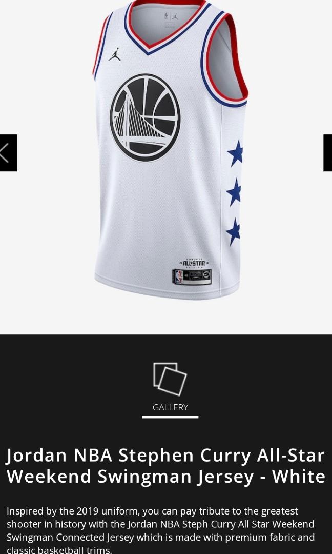 steph curry all star jersey