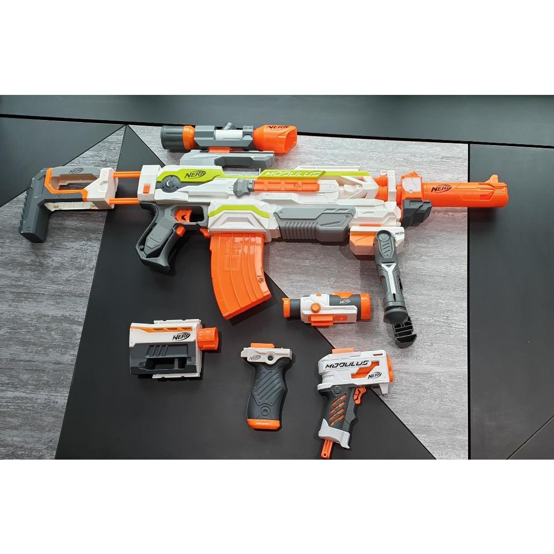 Nerf Modulus Ecs 10 Blaster Toys Games Others On Carousell