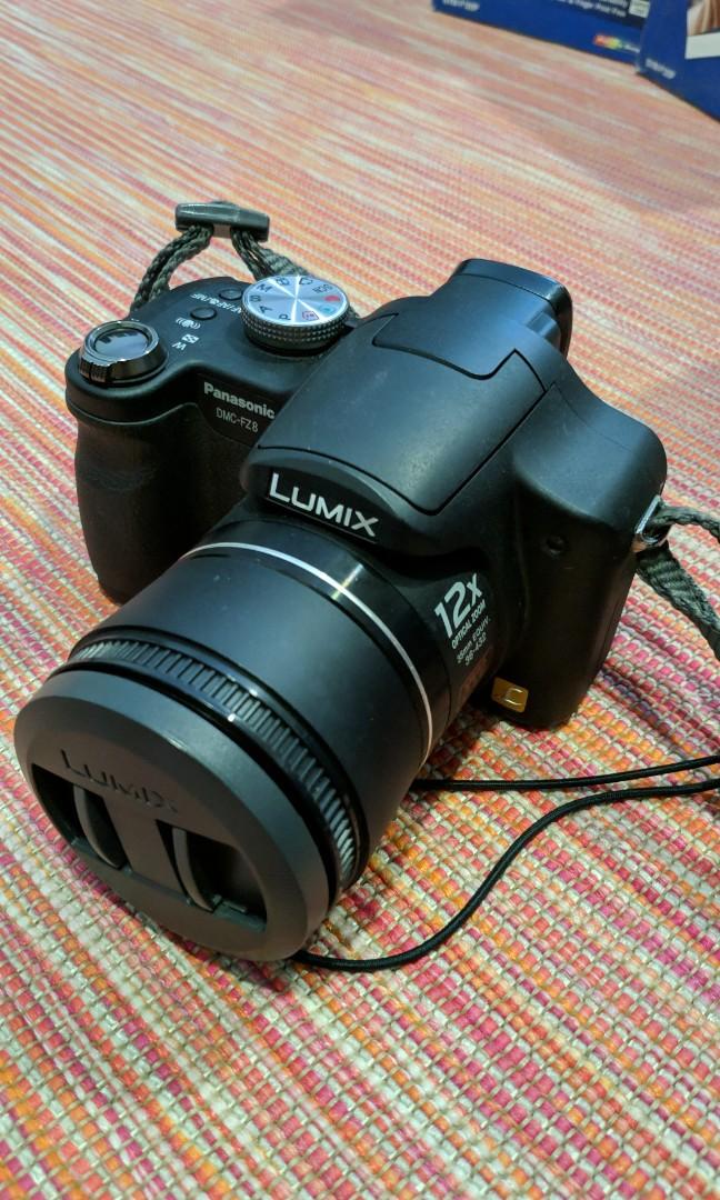 PANASONIC LUMIX DMC-FZ8 digital with Leica lens, Photography, Cameras on Carousell