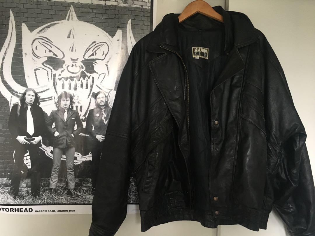 Pelle cuir leather sales jacket