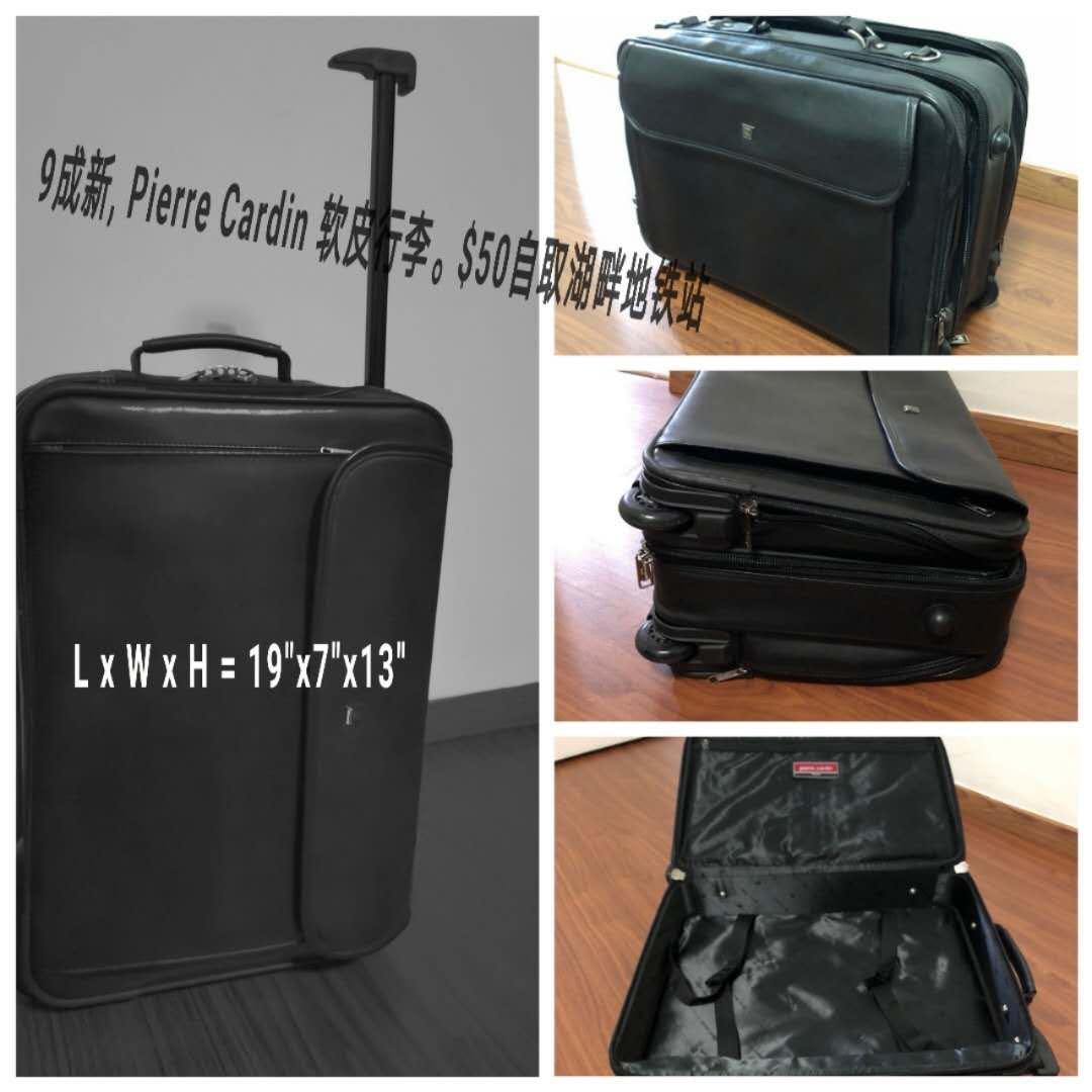pierre cardin soft luggage