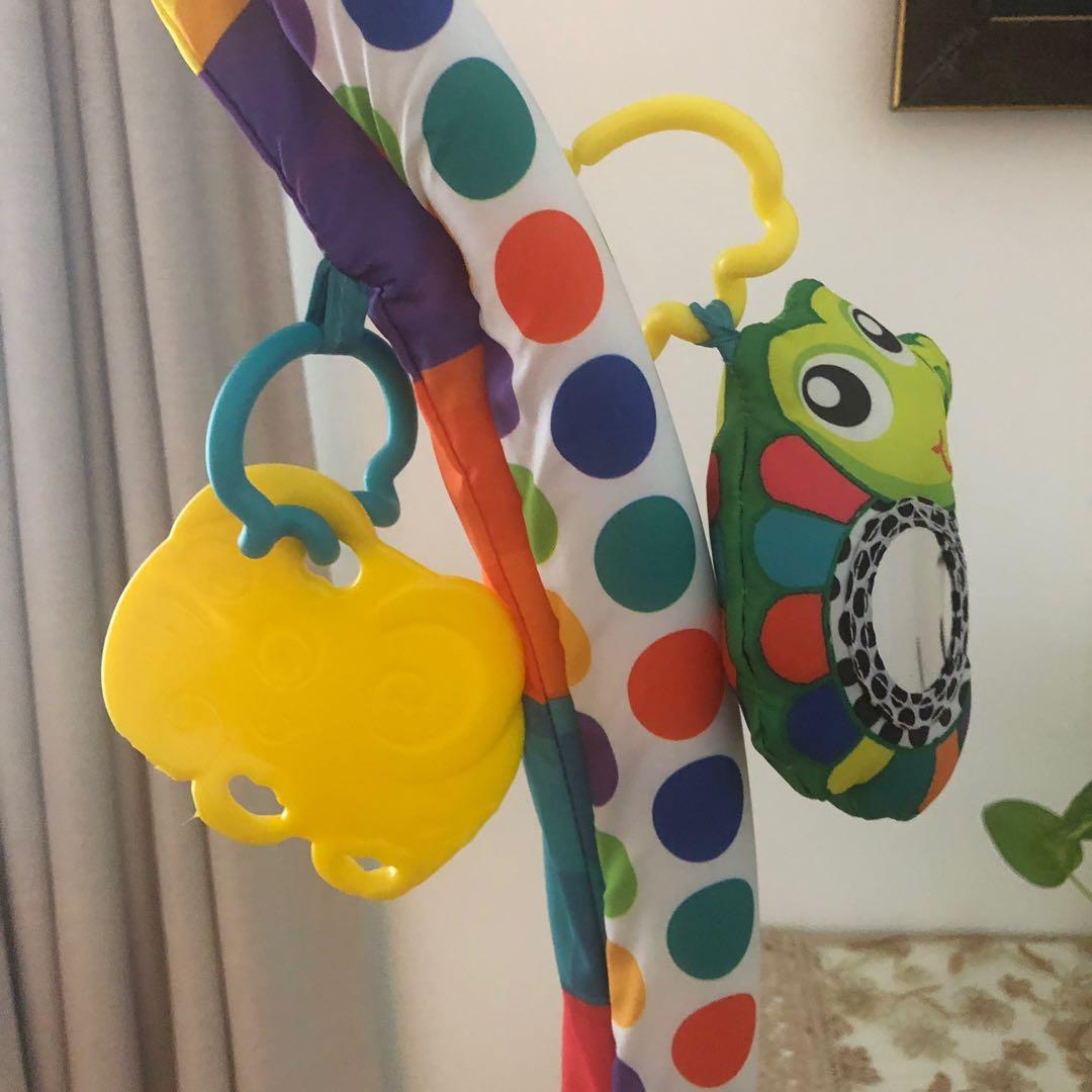 playgro linking animal friends play gym