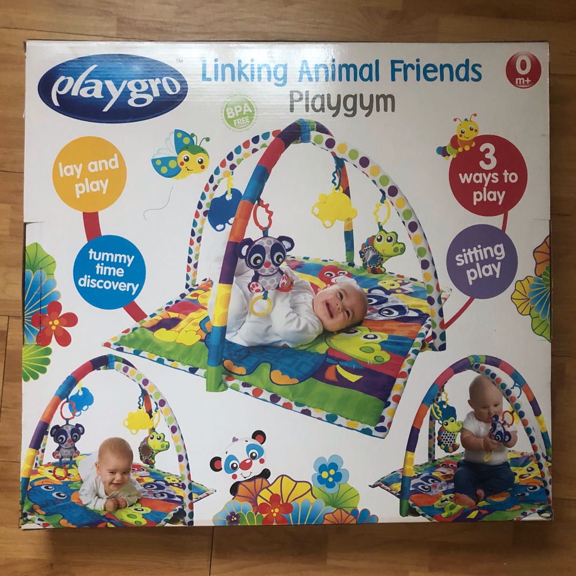 Playgro linking animal sales friends play gym